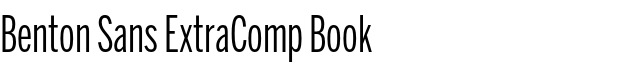 Benton Sans Book Font Free Download