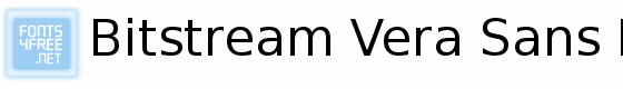 Bitstream Vera Sans Font