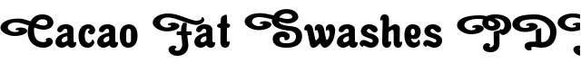Cacao Fat Swashes PDF