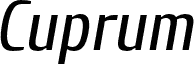 Cuprum Italic