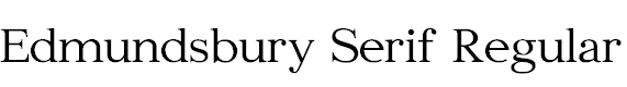 Edmundsbury Serif