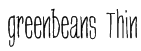 greenbeans Thin