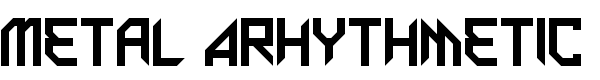 Metal Arhythmetic