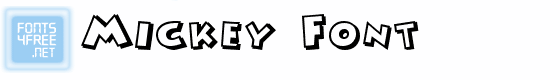 mickey mouse clubhouse font generator