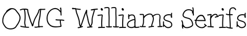 OMG Williams Serifs