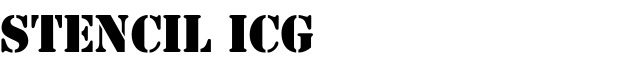 Stencil ICG