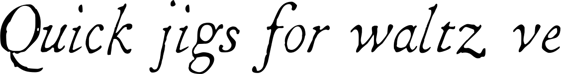 1786 GLC Fournier Narrow Italic