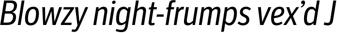 LFT Etica Condensed Italic