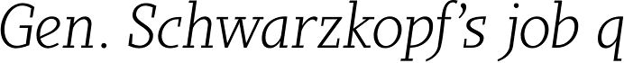 Sky Serif Book Italic