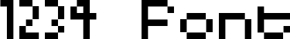 1234Font Regular