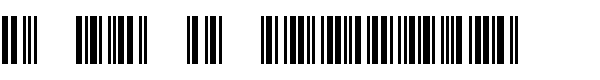 3 of 9 Barcode