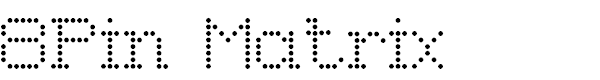 8Pin Matrix