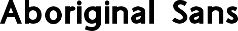 Aboriginal Sans Bold