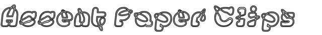 Accent Paper Clips