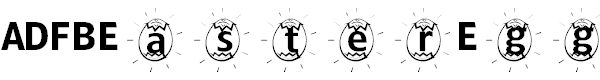 ADFB Easter Egg