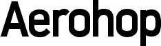 Aerohop-Bold