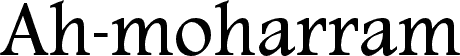 Ah-moharram-bold