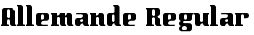 Allemande Regular