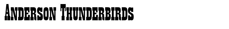 Anderson Thunderbirds