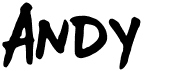 AndyFont | dafont.com