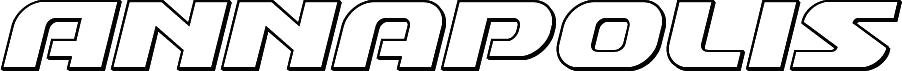 Annapolis Outline Italic