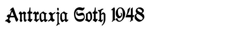 Antraxja Goth 1948