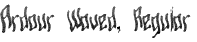 Ardour Waved, Regular