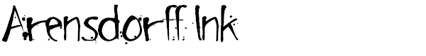 Arensdorff Ink