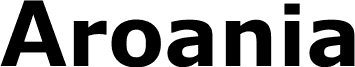 Aroania Bold