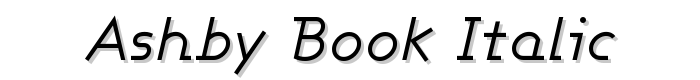 Ashby Book Italic