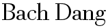 Bach Dang