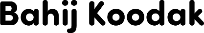 Bahij Koodak Bold