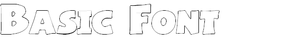 Basic Font