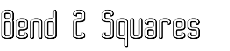 Bend 2 Squares OL2 BRK