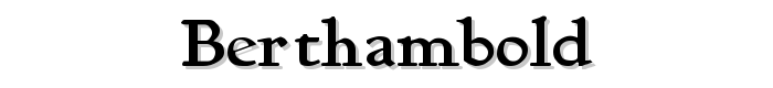 Bertham Bold