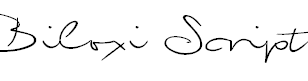 Biloxi Script