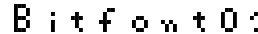 Bitfont01