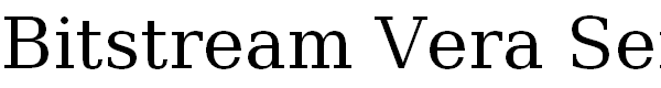 Bitstream Vera Serif