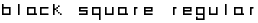 black square Regular