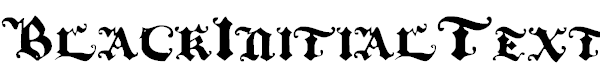 BlackInitialText