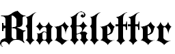 Blackletter