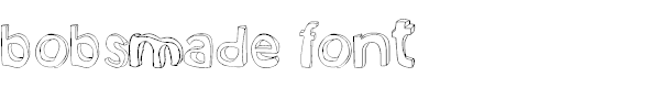 Bobsmade Font