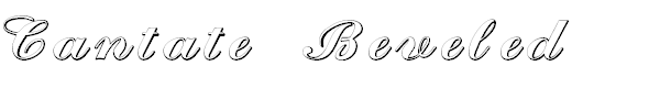 Cantate Beveled