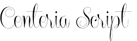 Centeria Script