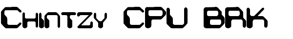 Chintzy CPU (BRK)