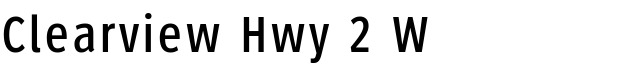 clearview font city of phoenix
