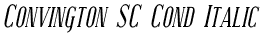 Convington SC Cond Italic