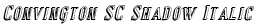 Convington SC Shadow Italic