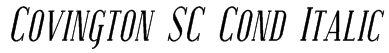 Covington SC Cond, Italic