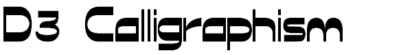 D3 Calligraphism